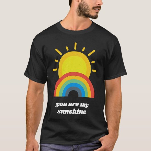 Vintage Valentine You Are My Sunshine H Tシャツ (正面)