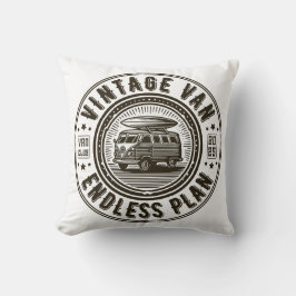 Vintage Van Endless Plan クッション