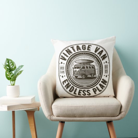 Vintage Van Endless Plan クッション (椅子)