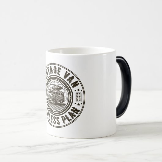 Vintage Van Endless Plan モーフィングマグカップ (正面右)