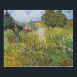 Vintage Van Gogh Marguerite Gachet in the Garden ポスター<br><div class="desc">Incorporated in the design on this product is an appealing print of "Marguerite Gachet in the Garden" an oil on canvas painting created in 1890 by Vincent van Gogh. Vincent van Gogh (1853 – 1890) was a Dutch Post-Impressionist painter who in just over a decade created approximately 2, 100 paintings...</div>