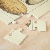 Vintage Vegetable Art by Adolphe Millot ジグソーパズル (側面)