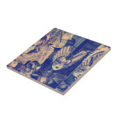 Vintage Venetian carnival masks タイル (側面)