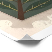 Vintage Venice Italy Postcard ポスター (角)