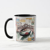 Vintage Venice Postcard マグカップ (左)