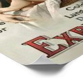 Vintage Vermifuge Medicine Advertising ポスター (角)