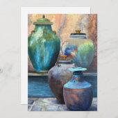 Vintage Vessels Acrylic Art Caroline シーズンカード (正面/裏面)