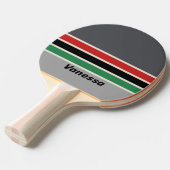 Vintage VHS Across Striping with Name 卓球ラケット (正面アングル)