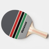 Vintage VHS Across Striping with Name 卓球ラケット (横)