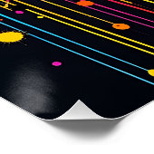 Vintage Vibes: Retro Radio Graffiti ポスター (コーナー)