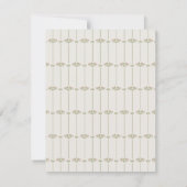 Vintage Victorian Botanical Lines Traditional (裏面)