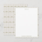 Vintage Victorian Botanical Lines Traditional (正面/裏面)