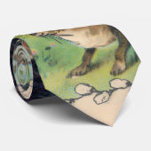 Vintage Victorian Easter Greetings with Gnome ネクタイ (ロール)