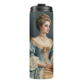 Vintage Victorian Lady Portrait Travel Tumbler タンブラー
