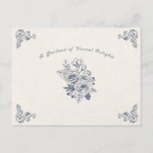 Vintage Victorian Spring Postcard ポストカード (正面)