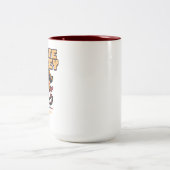 Vintage Video Game Pirate Monkey Coffee Mug ツートーンマグカップ (中央)
