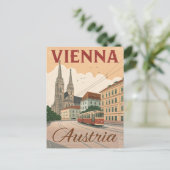 Vintage Vienna Travel ポストカード (スタンド正面)