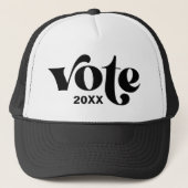 Vintage Vote Election  キャップ (正面)