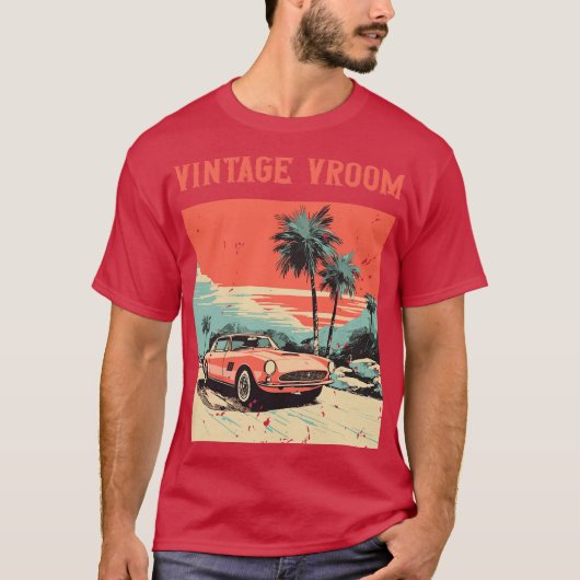 Vintage Vroom Tシャツ (正面)