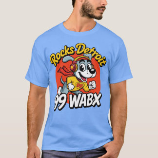 Vintage WABX 99 Detroit Tシャツ