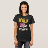 Vintage Walk In Love Christian Tシャツ (正面フル)