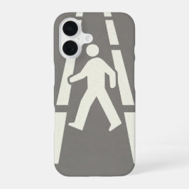 Vintage Walk Path Mark iPhone 16ケース