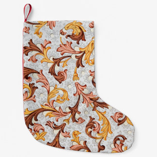 Vintage Wallpaper - Floral Pattern from 18th Centu スモールクリスマスストッキング
