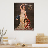 Vintage War posters from WWI and WWII ポスター (キッチン)