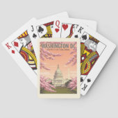 Vintage Washington D.C. トランプ (裏面)