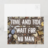 Vintage Watches Old Proverb Quote ポストカード (正面/裏面)