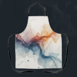 Vintage Water Colorful エプロン<br><div class="desc">A design that has emotions</div>