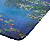 Vintage Water Lilies by Claude Monet カッティングボード (角)