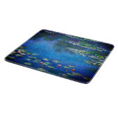 Vintage Water Lilies by Claude Monet カッティングボード (角)
