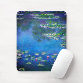 Vintage Water Lilies by Claude Monet マウスパッド (マウス)
