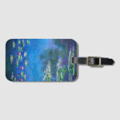 Vintage Water Lilies by Claude Monet ラゲッジタグ (正面横)