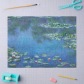 Vintage Water Lilies by Claude Monet 薄葉紙 (クラフト)
