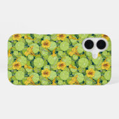 Vintage Waterlilies iPhone 16ケース (裏面横)