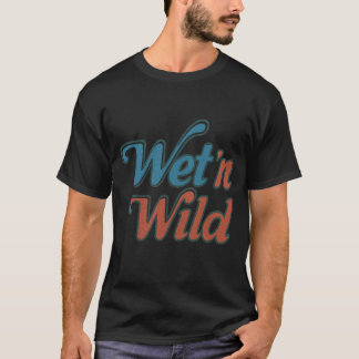 Vintage waterpark Wet Wild Tシャツ