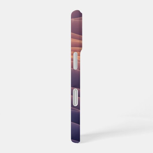 Vintage Wavy Nebula iPhone 16ケース (右側面)