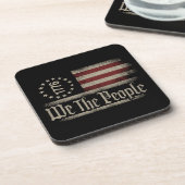 Vintage We the People 1776 コースター (左側)