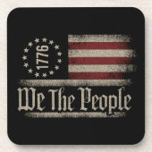 Vintage We the People 1776 コースター (正面)
