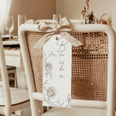 Vintage Wedding Bride Reserved Seating Card メニュー