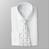 Vintage Wedding Pattern - Neck Tie ネクタイ (タイ)