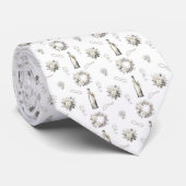 Vintage Wedding Pattern - Neck Tie ネクタイ (ロール)