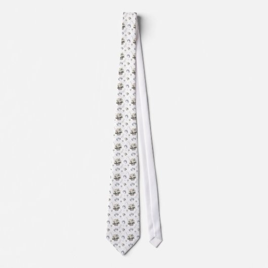 Vintage Wedding Pattern - Neck Tie ネクタイ (正面)