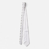 Vintage Wedding Pattern - Neck Tie ネクタイ (裏面)