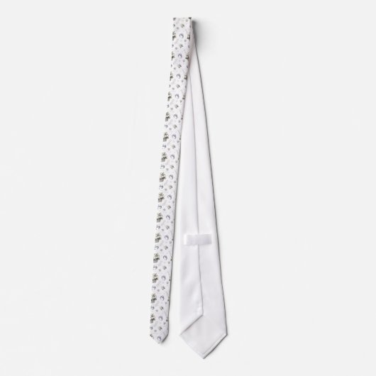 Vintage Wedding Pattern - Neck Tie ネクタイ (裏面)