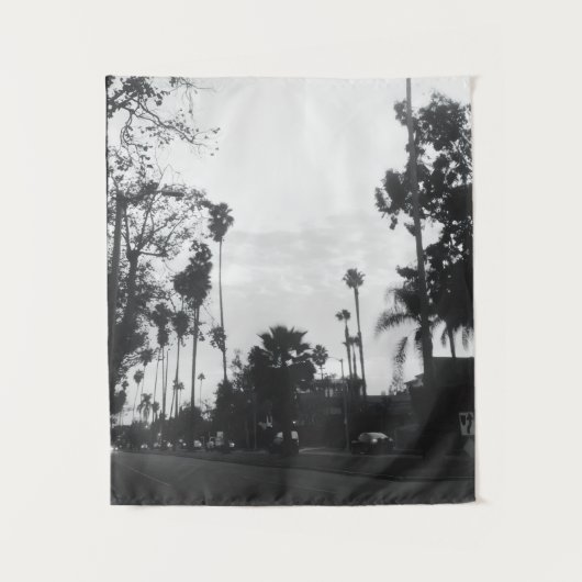 Vintage West Hollywood, Los Angeles, California タペストリー (正面)