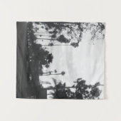 Vintage West Hollywood, Los Angeles, California タペストリー (正面(横))