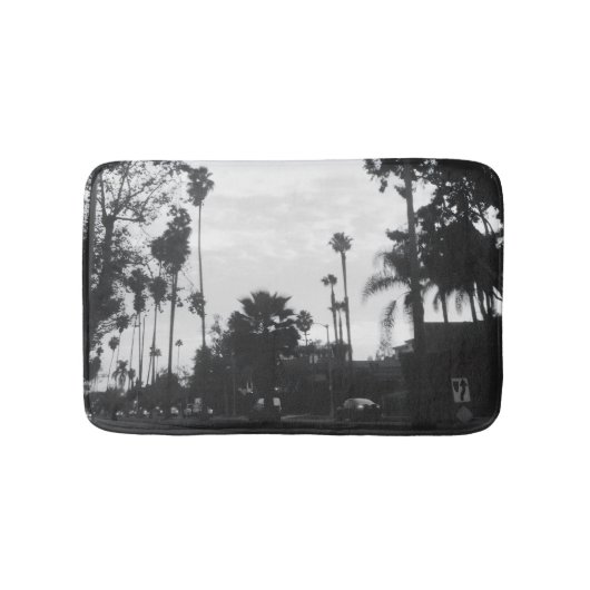 Vintage West Hollywood, Los Angeles, California バスマット (正面)